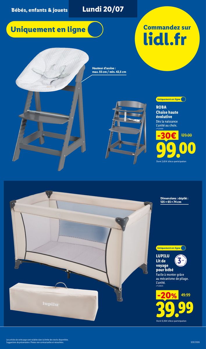 Lidl catalog page 5 — 2026-07-20 to 2026-07-23