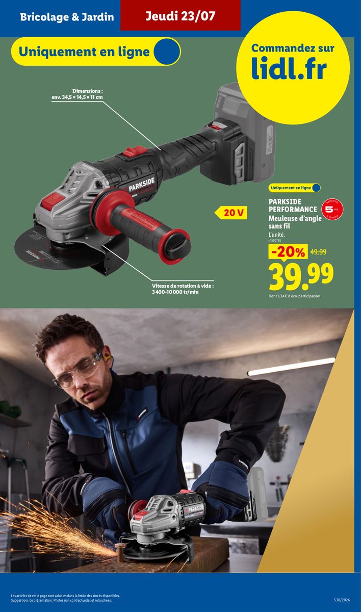 Lidl catalog page 9 — 2026-07-20 to 2026-07-23