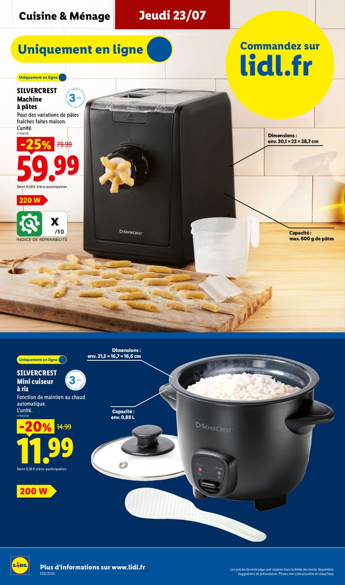 Lidl catalog page 10 — 2026-07-20 to 2026-07-23