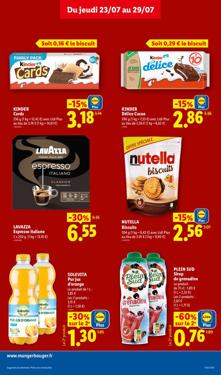 Lidl catalog page 15 — 2026-07-23 to 2026-07-29