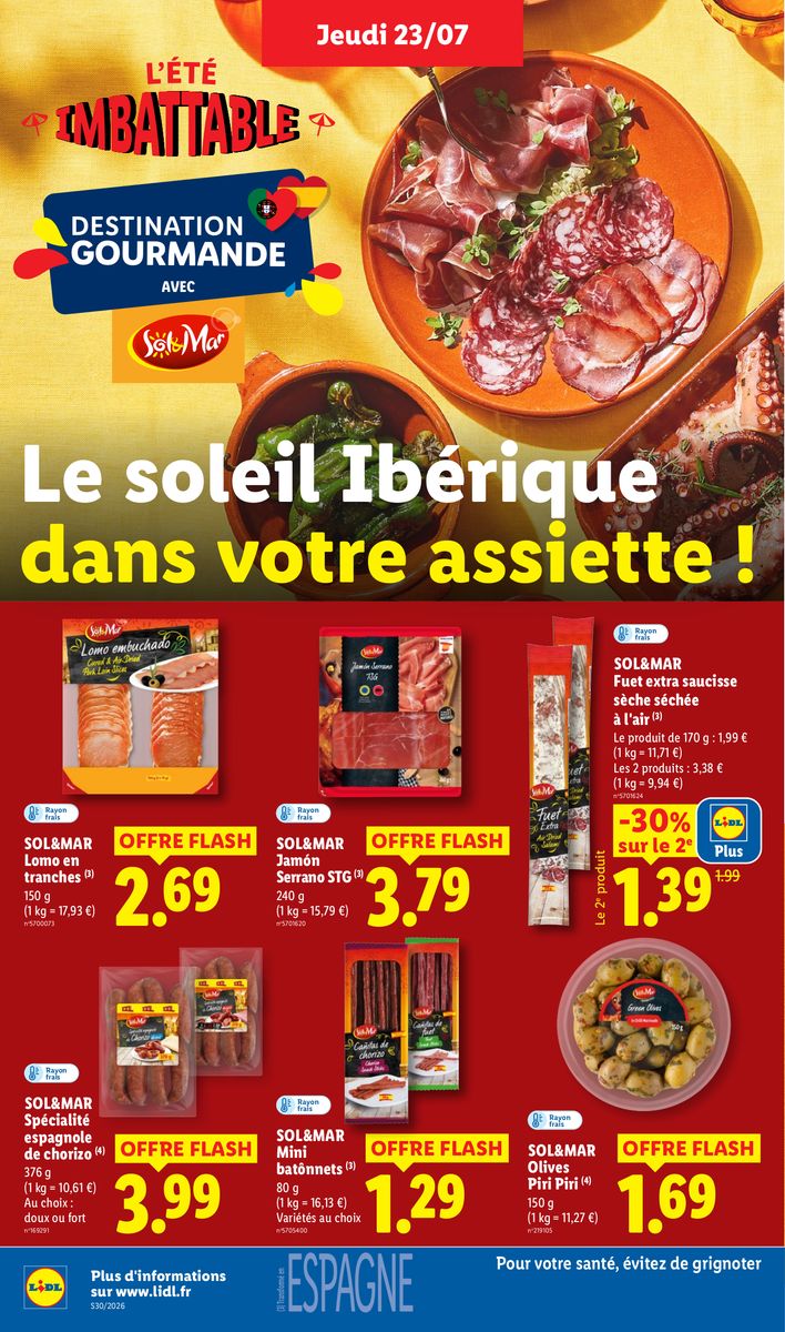 Lidl catalog page 22 — 2026-07-23 to 2026-07-29