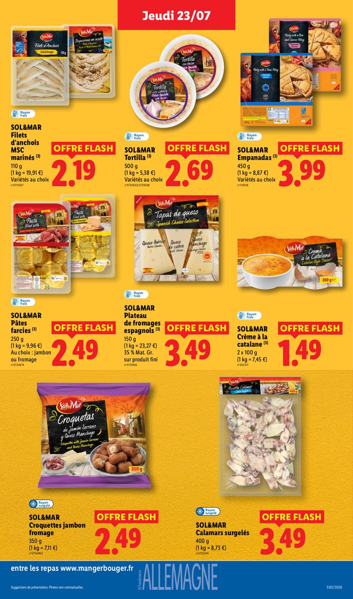 Lidl catalog page 23 — 2026-07-23 to 2026-07-29