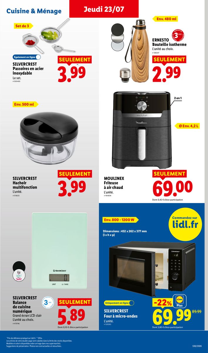 Lidl catalog page 43 — 2026-07-23 to 2026-07-29