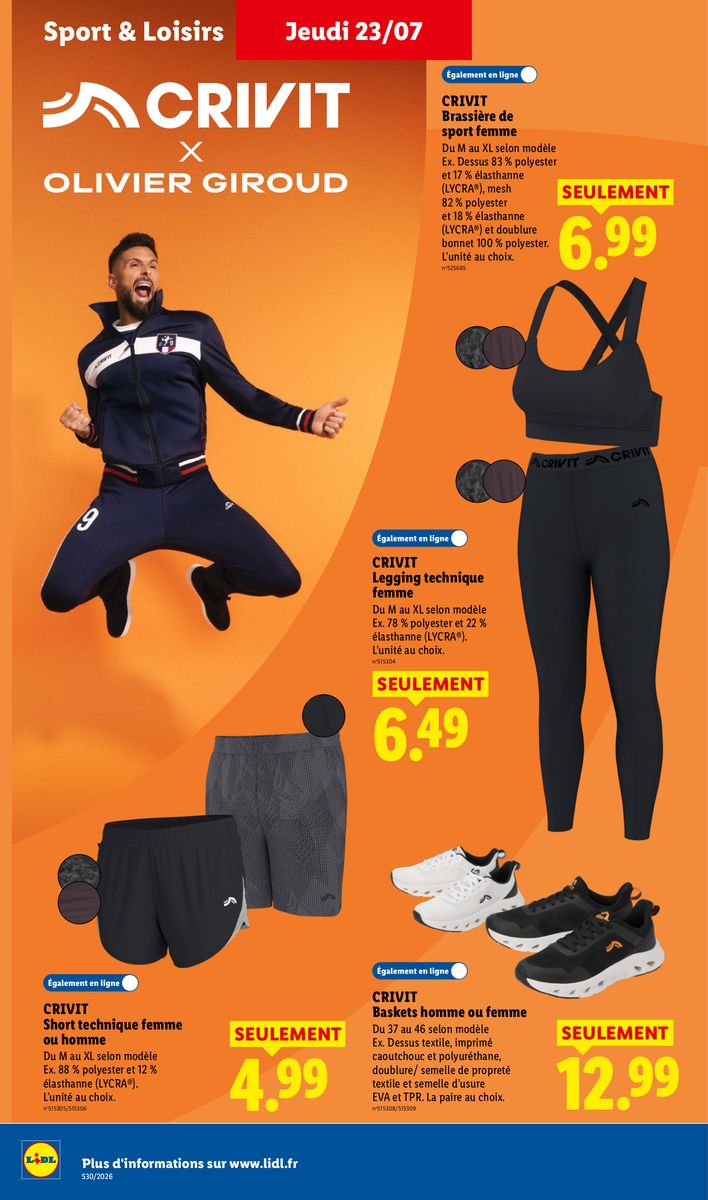 Lidl catalog page 46 — 2026-07-23 to 2026-07-29