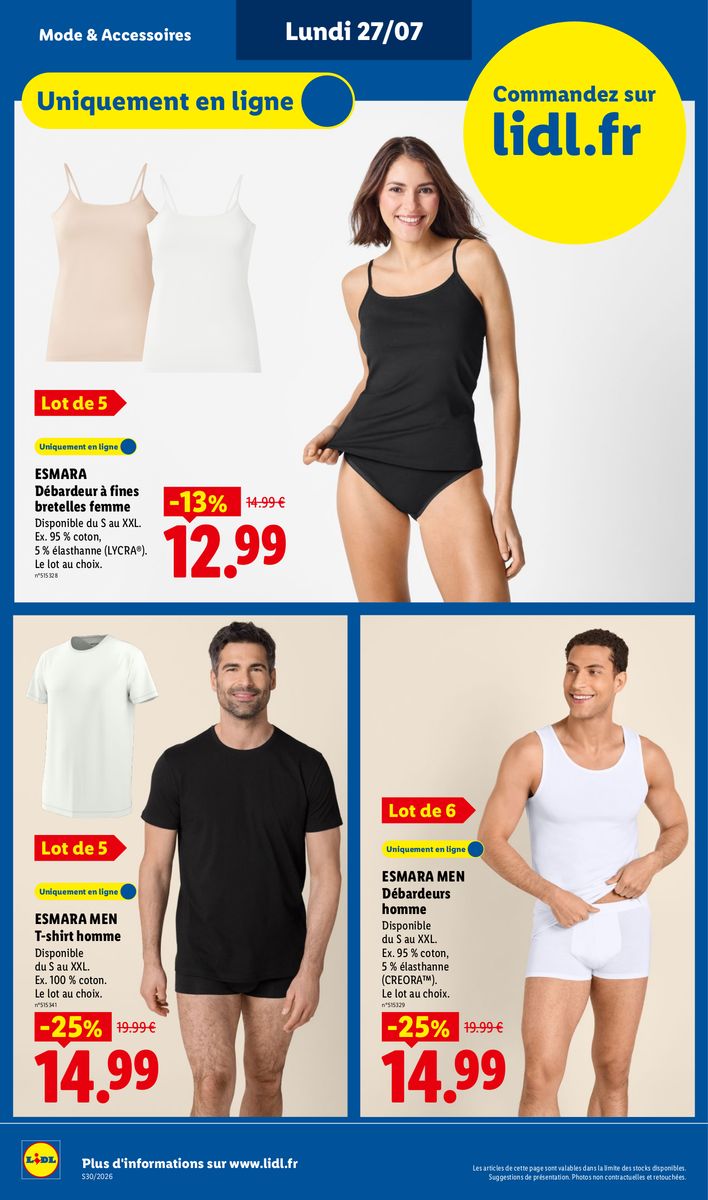 Lidl catalog page 52 — 2026-07-23 to 2026-07-29