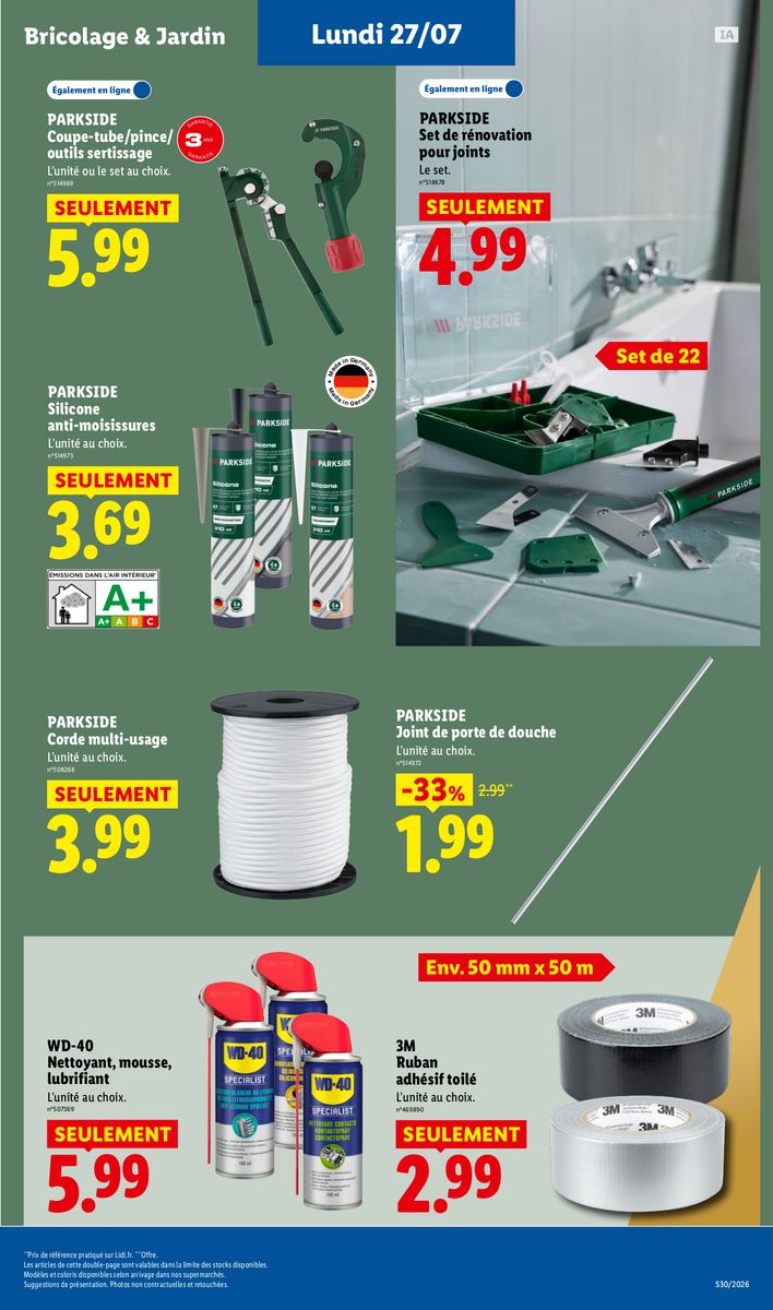 Lidl catalog page 57 — 2026-07-23 to 2026-07-29