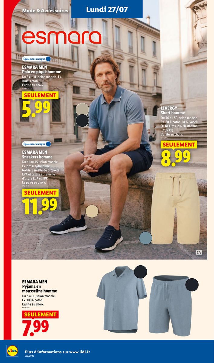 Lidl catalog page 58 — 2026-07-23 to 2026-07-29