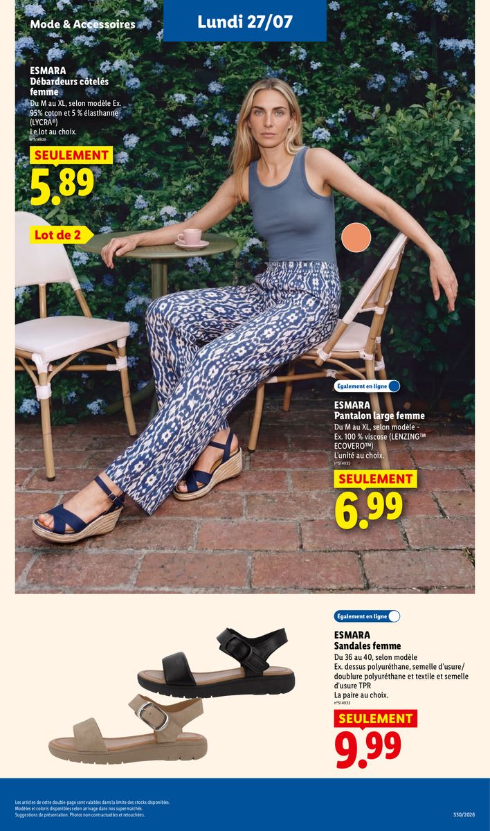 Lidl catalog page 59 — 2026-07-23 to 2026-07-29