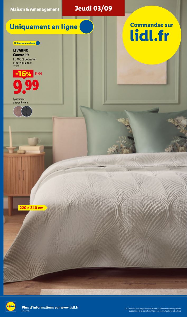 Lidl catalog page 36 — 2026-09-03 to 2026-09-09