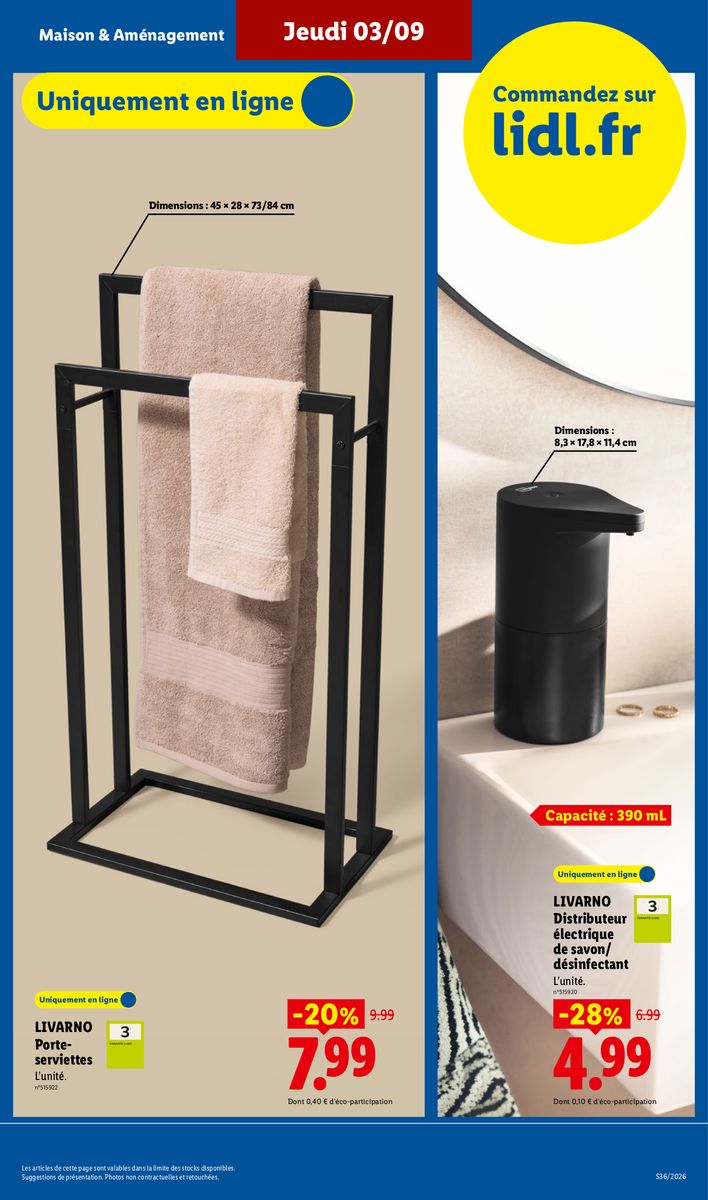Lidl catalog page 39 — 2026-09-03 to 2026-09-09