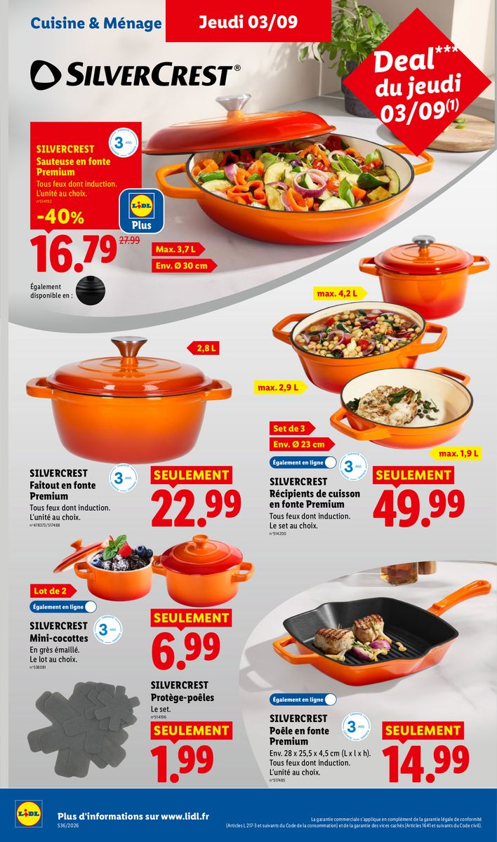 Lidl catalog page 40 — 2026-09-03 to 2026-09-09