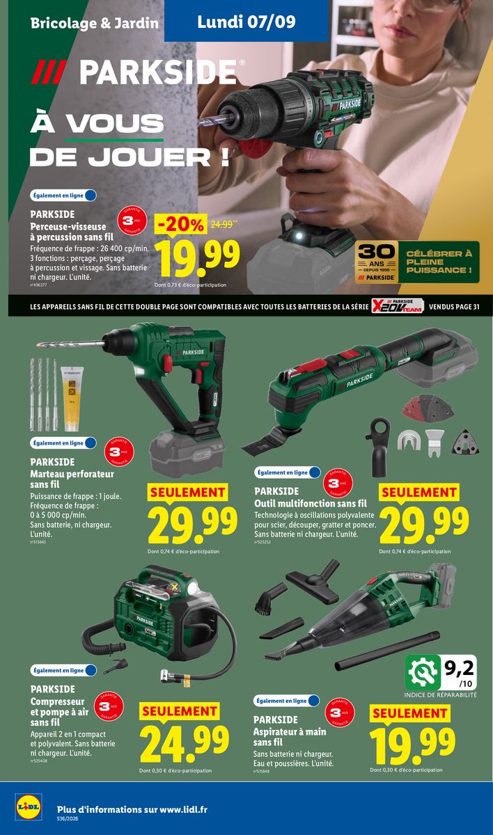 Lidl catalog page 52 — 2026-09-03 to 2026-09-09
