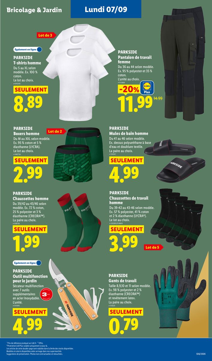 Lidl catalog page 55 — 2026-09-03 to 2026-09-09