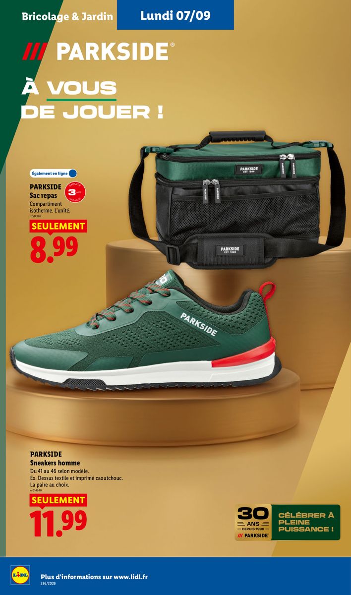 Lidl catalog page 58 — 2026-09-03 to 2026-09-09