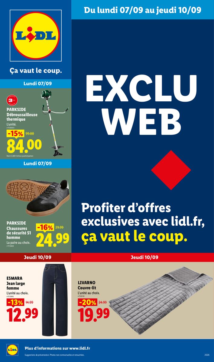 Lidl catalog 2026-09-07 to 2026-09-10
