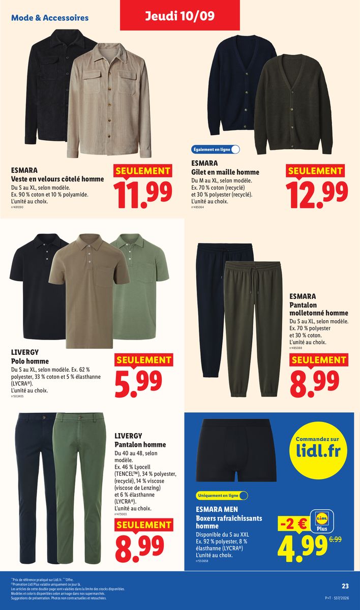Lidl catalog page 31 — 2026-09-10 to 2026-09-16