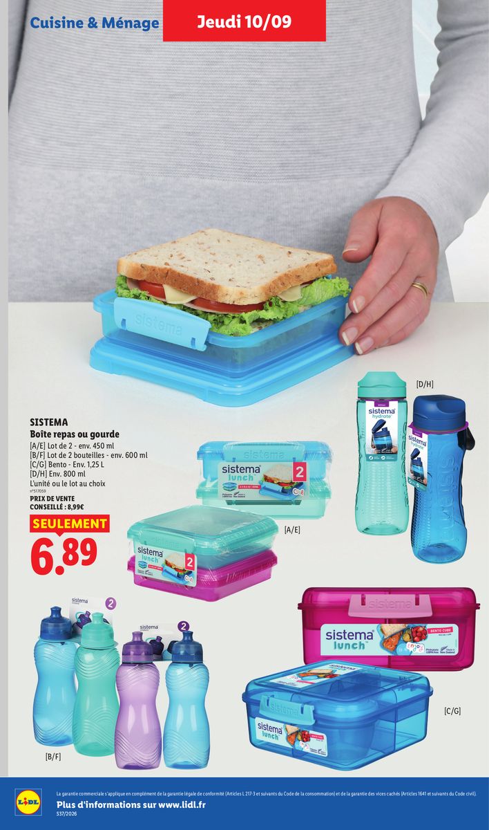Lidl catalog page 36 — 2026-09-10 to 2026-09-16