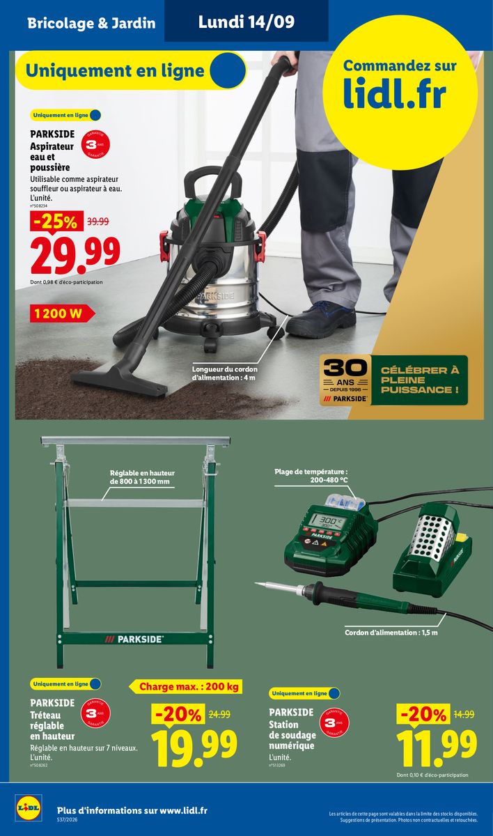Lidl catalog page 38 — 2026-09-10 to 2026-09-16