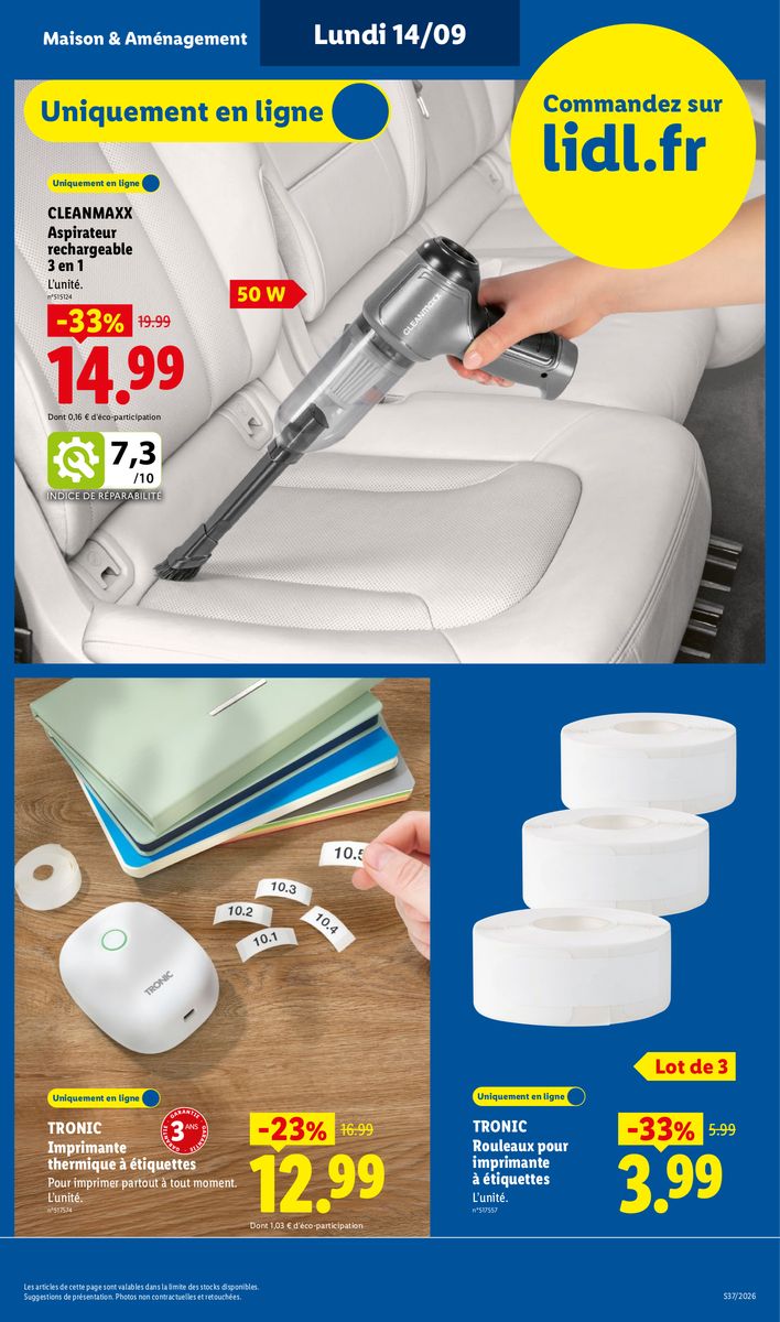 Lidl catalog page 39 — 2026-09-10 to 2026-09-16
