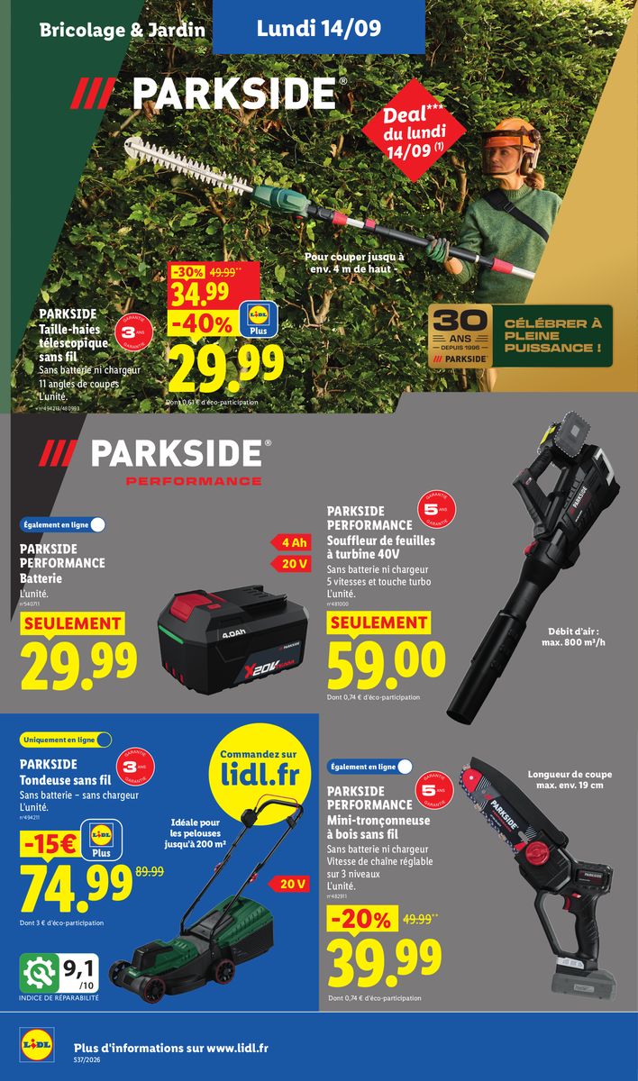 Lidl catalog page 40 — 2026-09-10 to 2026-09-16