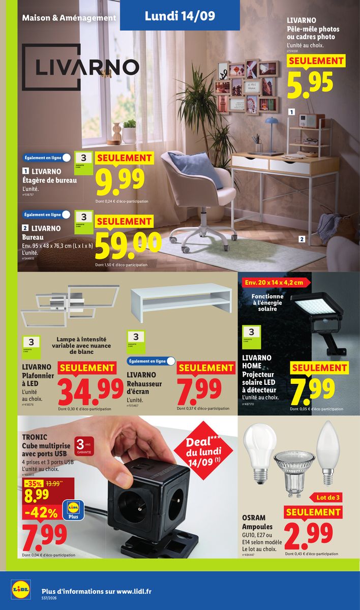 Lidl catalog page 42 — 2026-09-10 to 2026-09-16