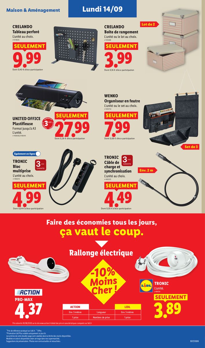 Lidl catalog page 43 — 2026-09-10 to 2026-09-16