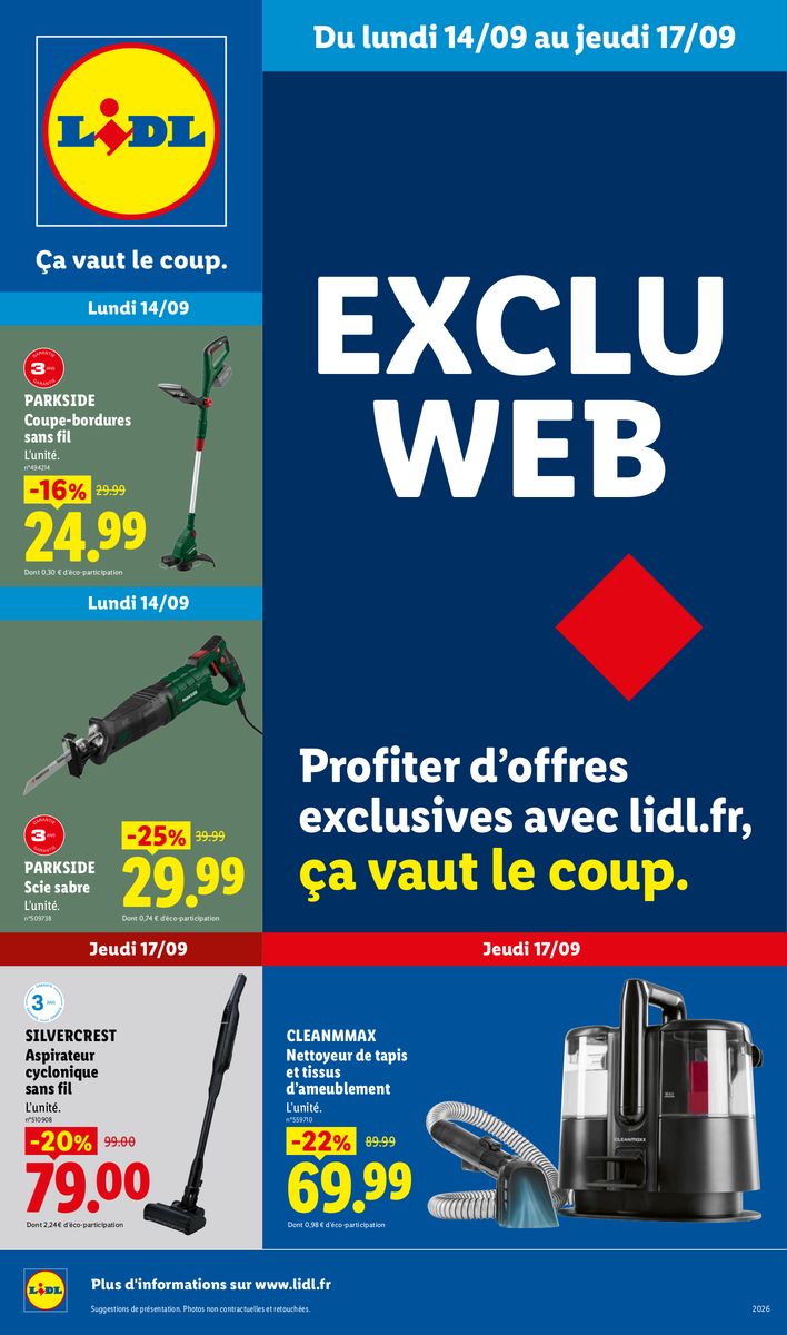 Lidl catalog 2026-09-14 to 2026-09-17