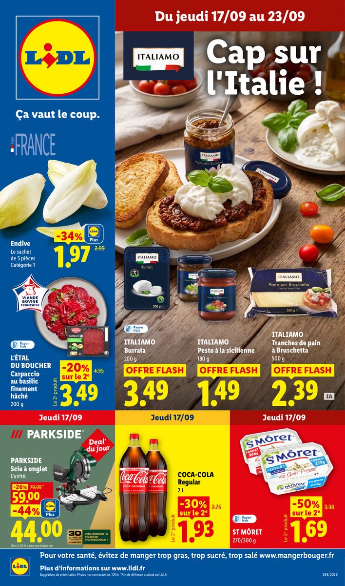 Lidl catalog cover