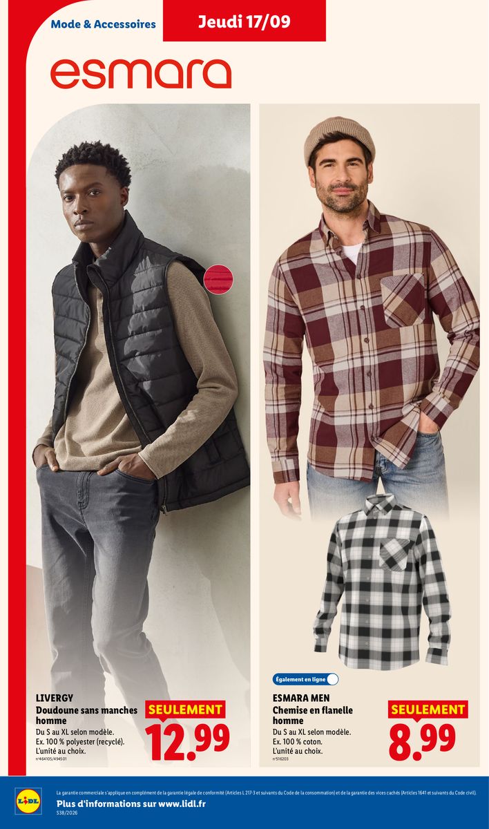 Lidl catalog page 36 — 2026-09-17 to 2026-09-23