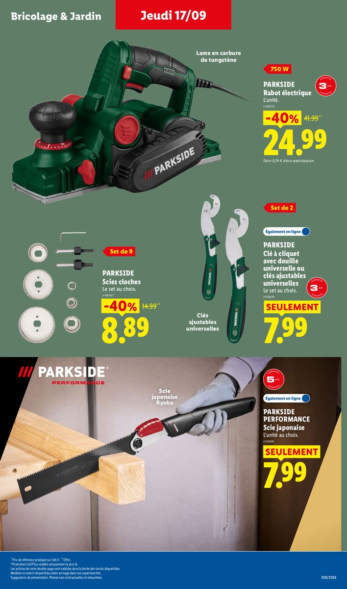 Lidl catalog page 43 — 2026-09-17 to 2026-09-23
