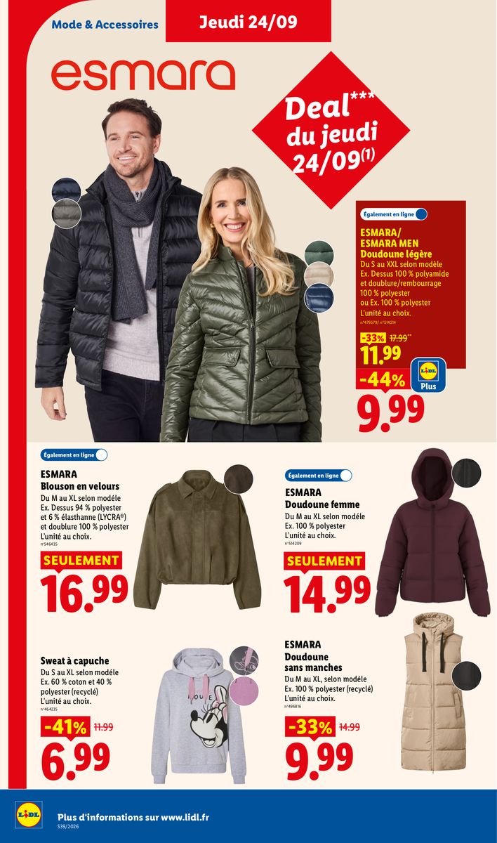 Lidl catalog page 38 — 2026-09-24 to 2026-09-30