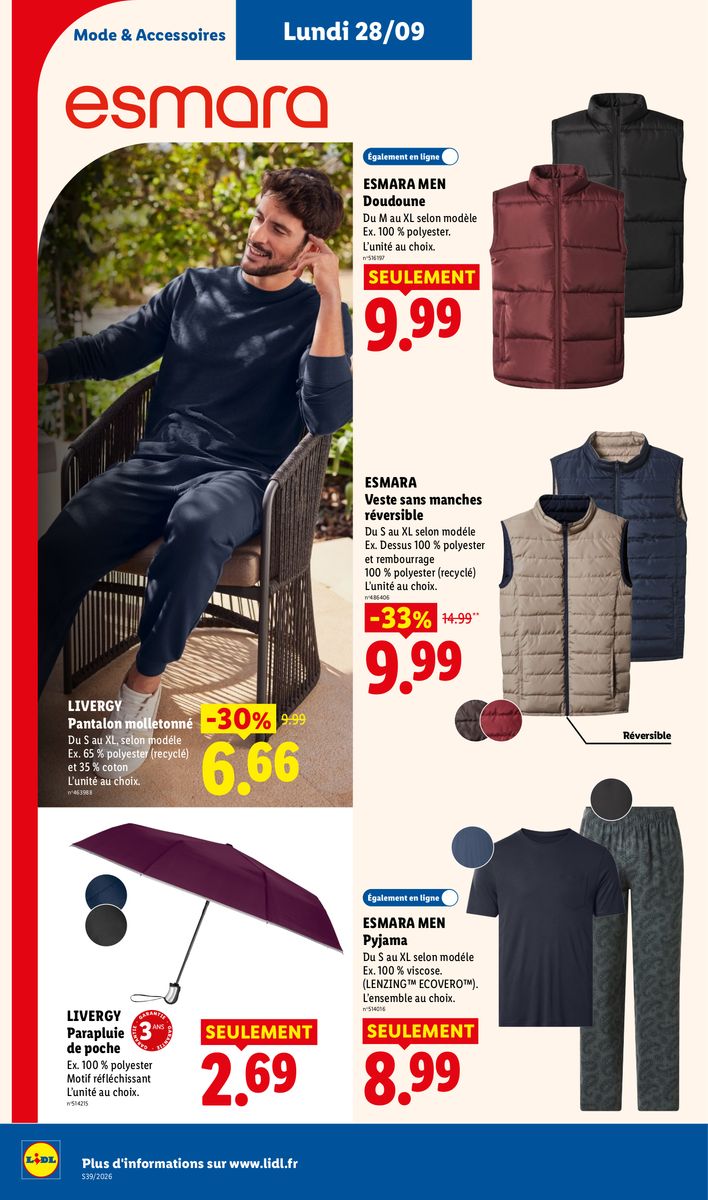Lidl catalog page 46 — 2026-09-24 to 2026-09-30