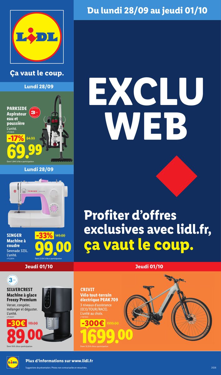 Lidl catalog 2026-09-28 to 2026-10-01