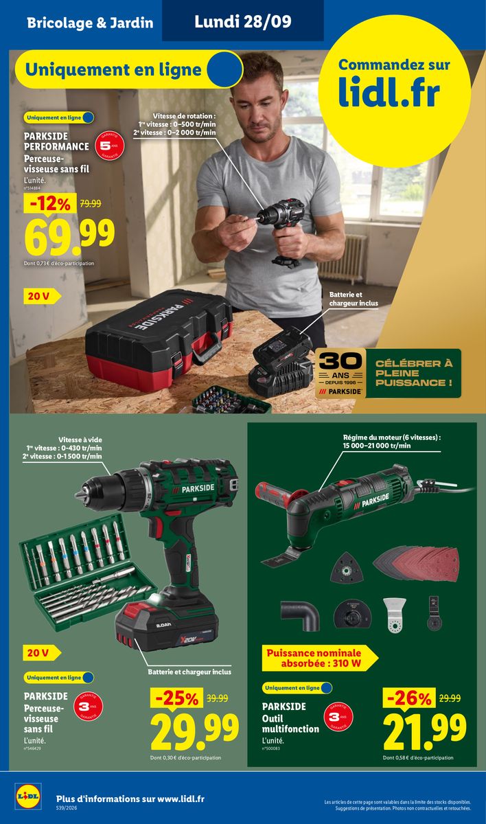 Lidl catalog page 4 — 2026-09-28 to 2026-10-01