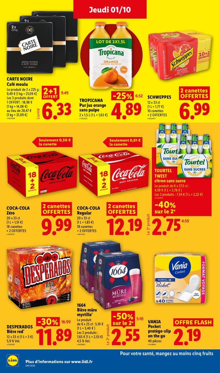 Lidl catalog page 22 — 2026-10-01 to 2026-10-07
