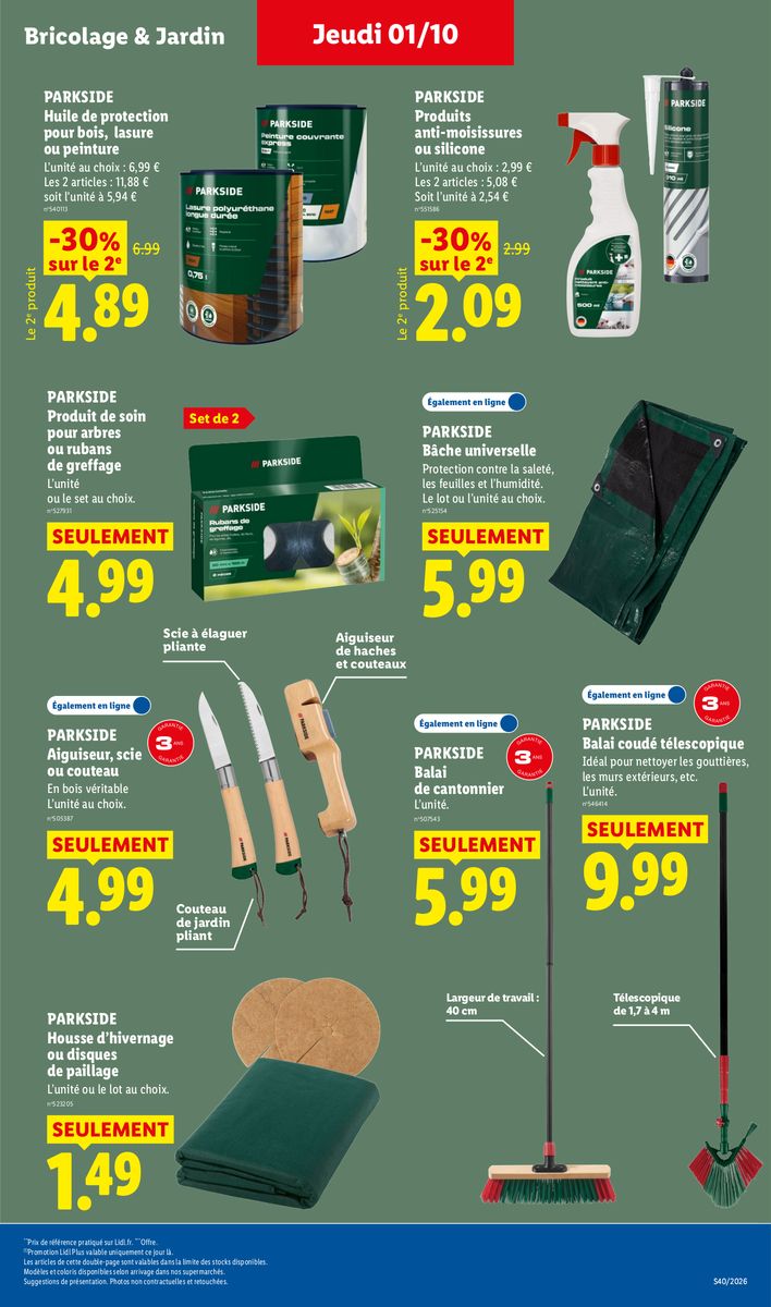 Lidl catalog page 39 — 2026-10-01 to 2026-10-07