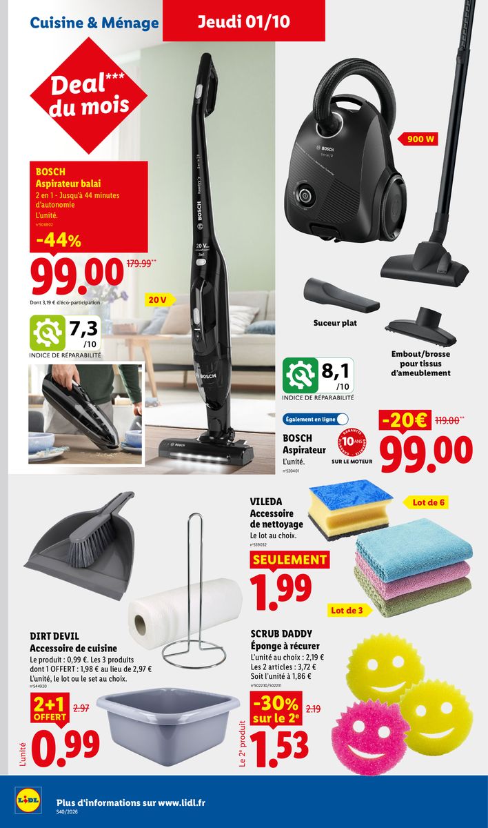 Lidl catalog page 42 — 2026-10-01 to 2026-10-07