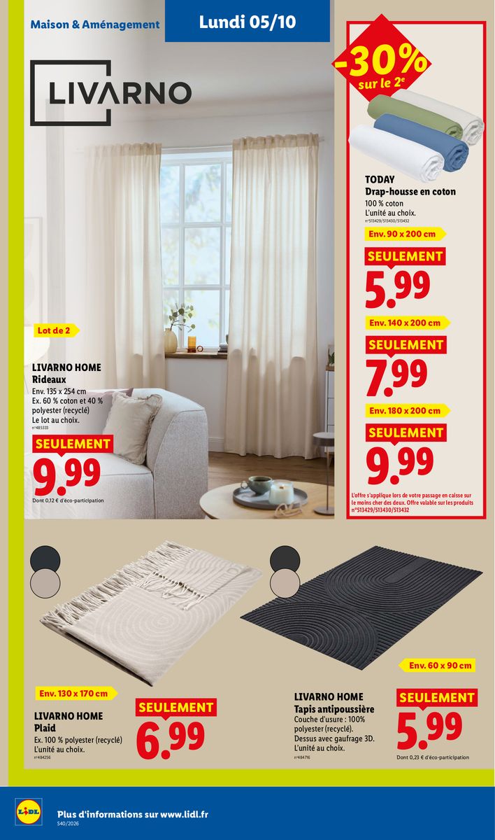 Lidl catalog page 50 — 2026-10-01 to 2026-10-07