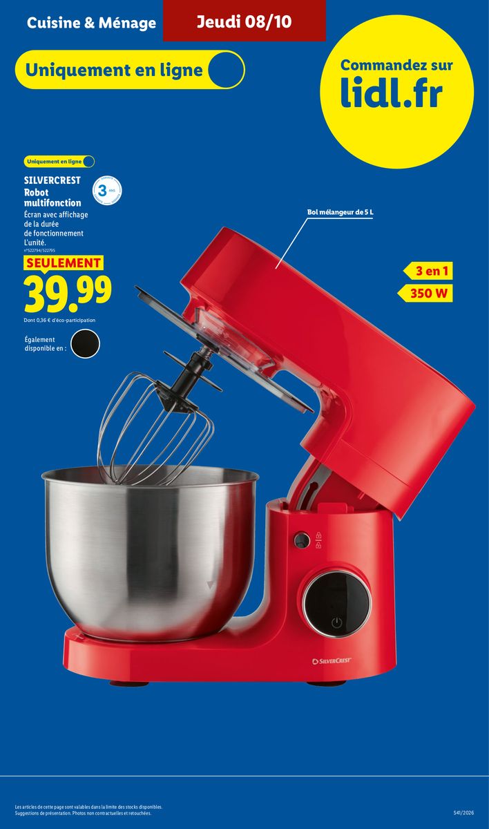 Lidl catalog page 9 — 2026-10-05 to 2026-10-08