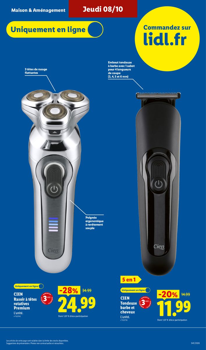 Lidl catalog page 13 — 2026-10-05 to 2026-10-08