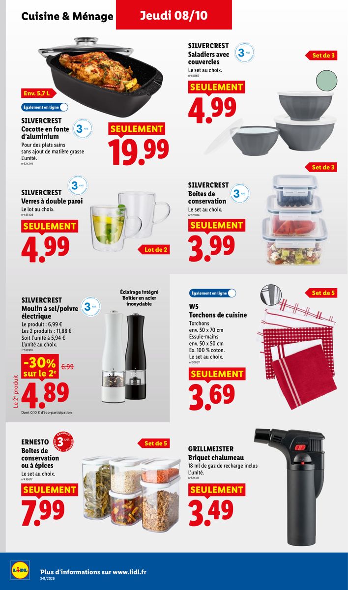 Lidl catalog page 40 — 2026-10-08 to 2026-10-14