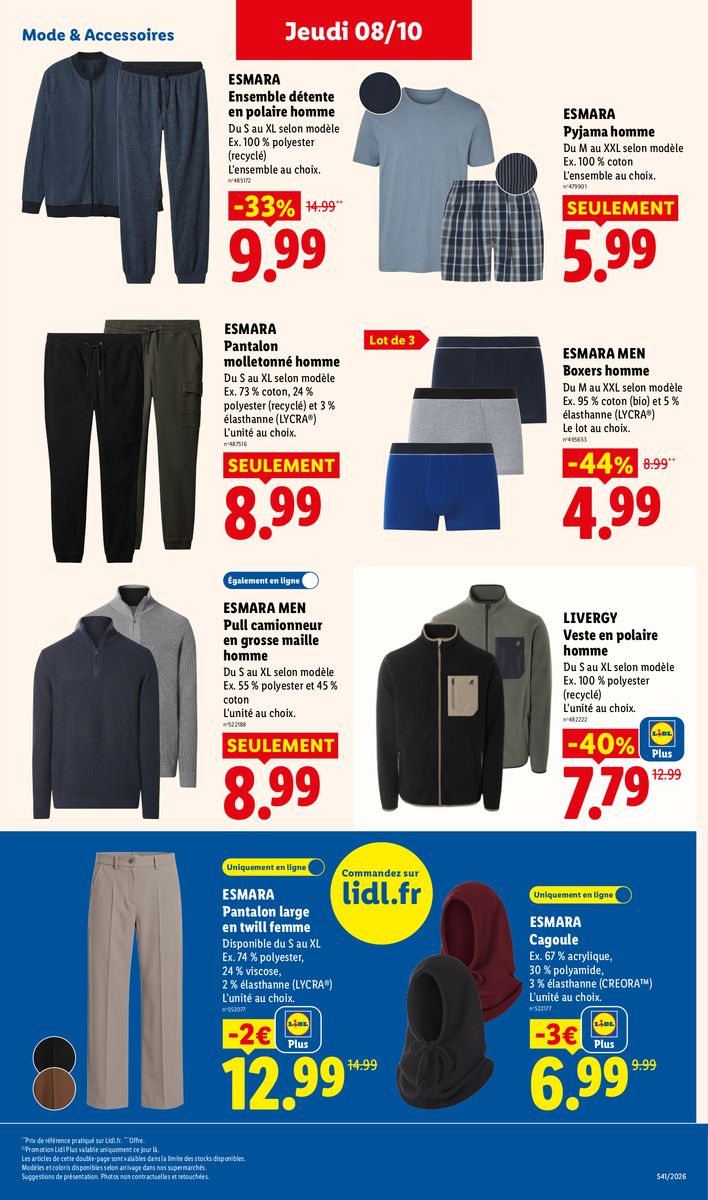 Lidl catalog page 43 — 2026-10-08 to 2026-10-14