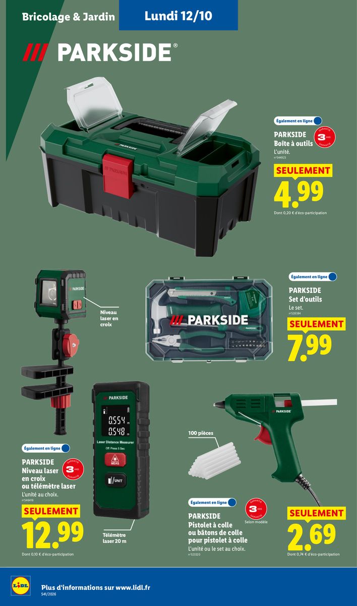 Lidl catalog page 52 — 2026-10-08 to 2026-10-14