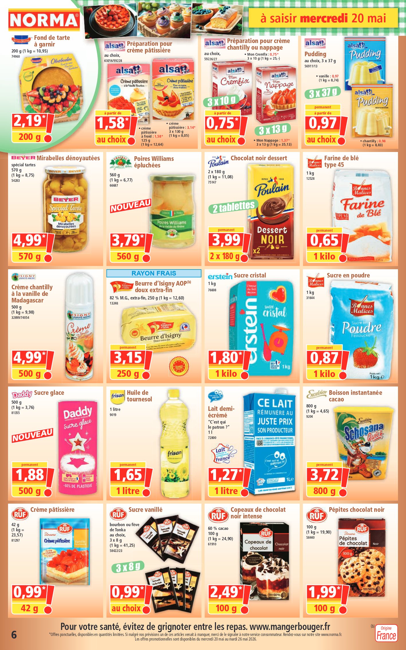 Norma catalog page 6 — 2026-05-20 to 2026-05-20