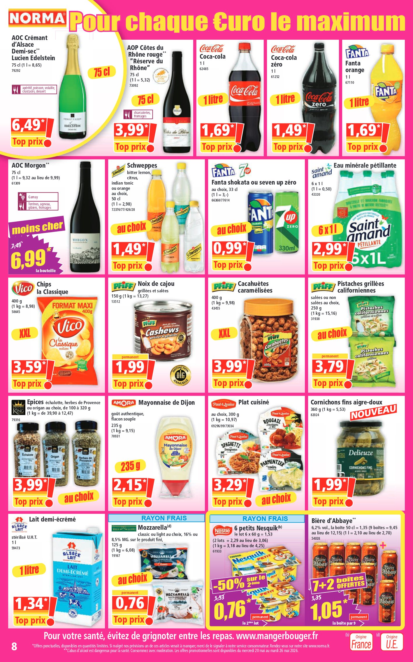 Norma catalog page 8 — 2026-05-20 to 2026-05-20