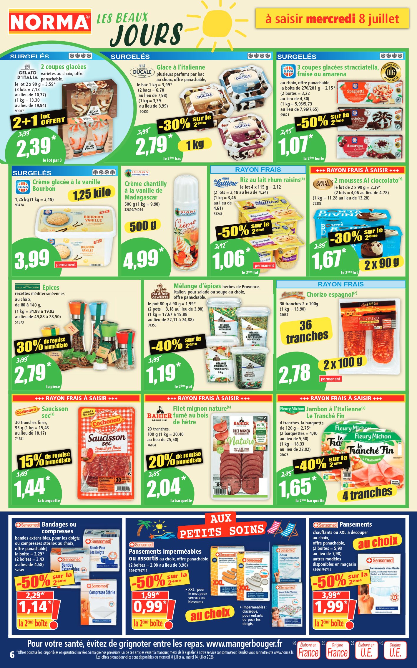Norma catalog page 6 — 2026-07-08 to 2026-07-08