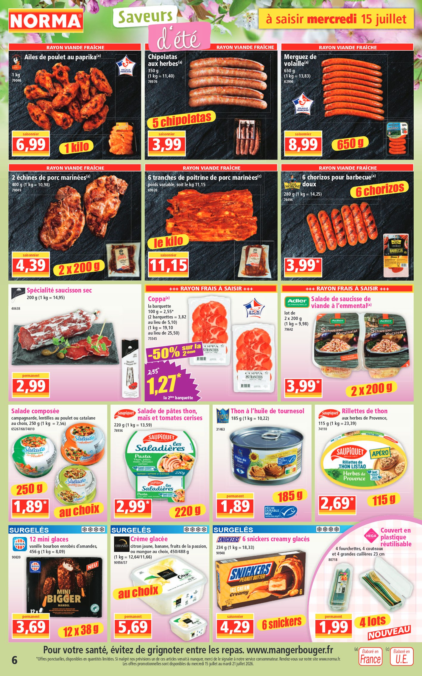 Norma catalog page 6 — 2026-07-15 to 2026-07-15