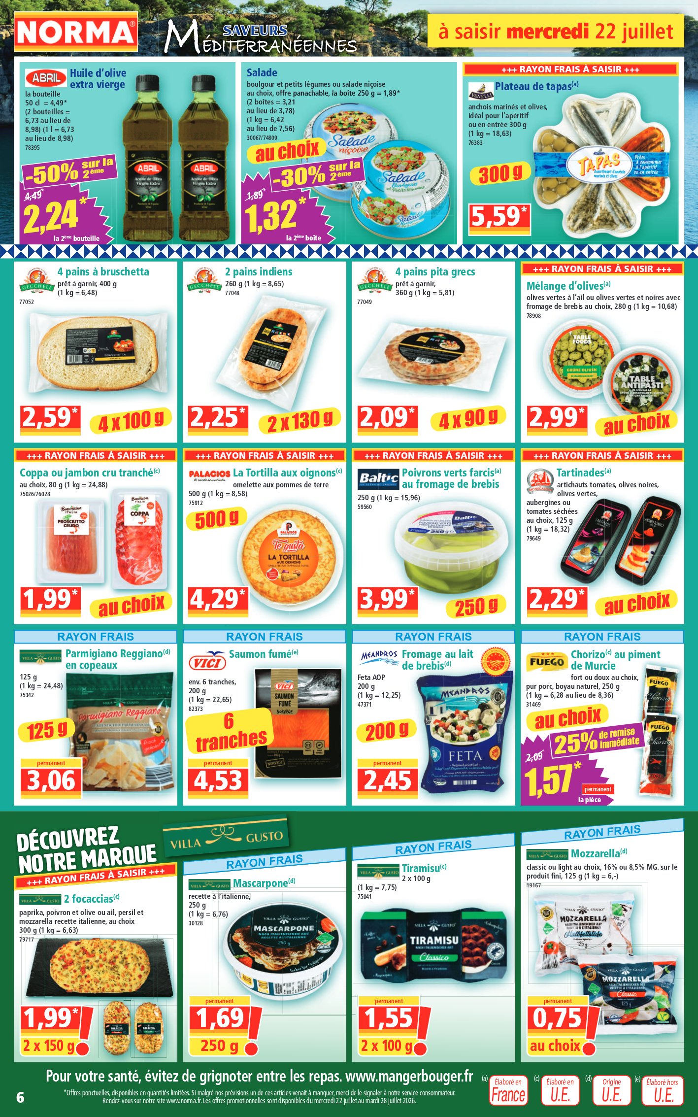 Norma catalog page 6 — 2026-07-22 to 2026-07-22
