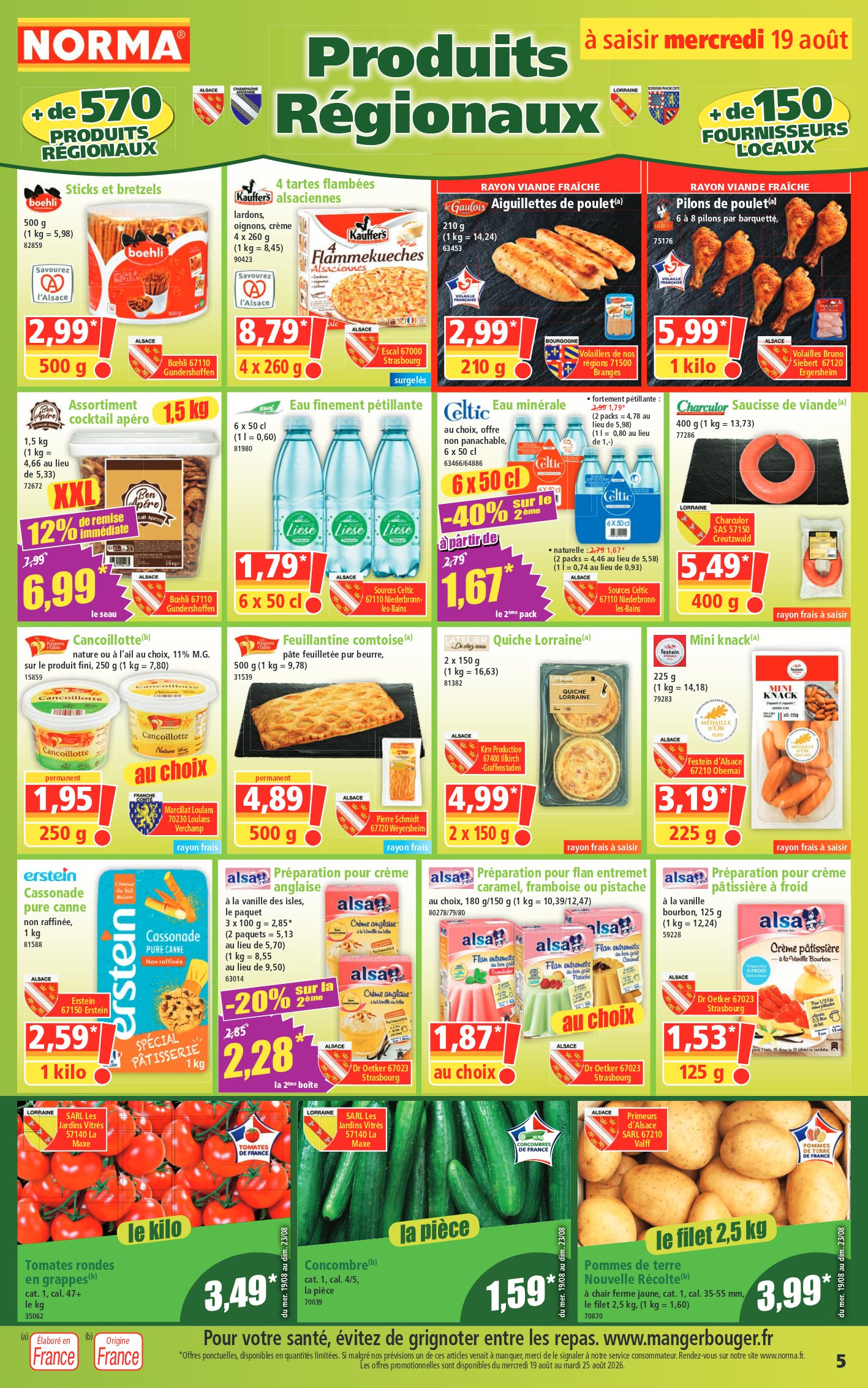 Norma catalog page 5 — 2026-08-19 to 2026-08-19