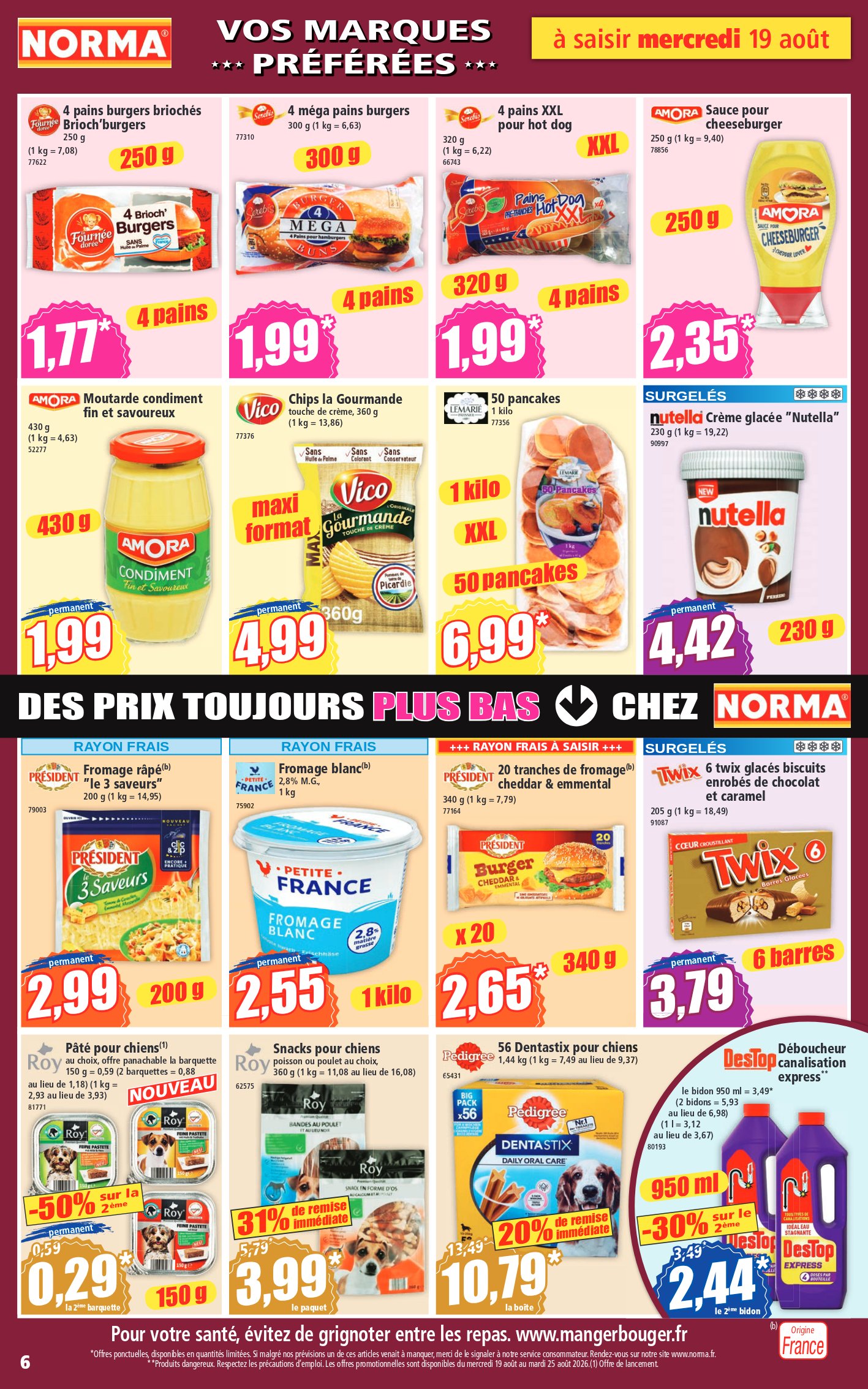 Norma catalog page 6 — 2026-08-19 to 2026-08-19